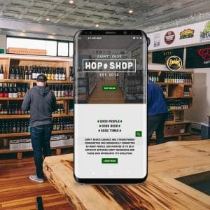Saint Louis Hop Shop Website Design